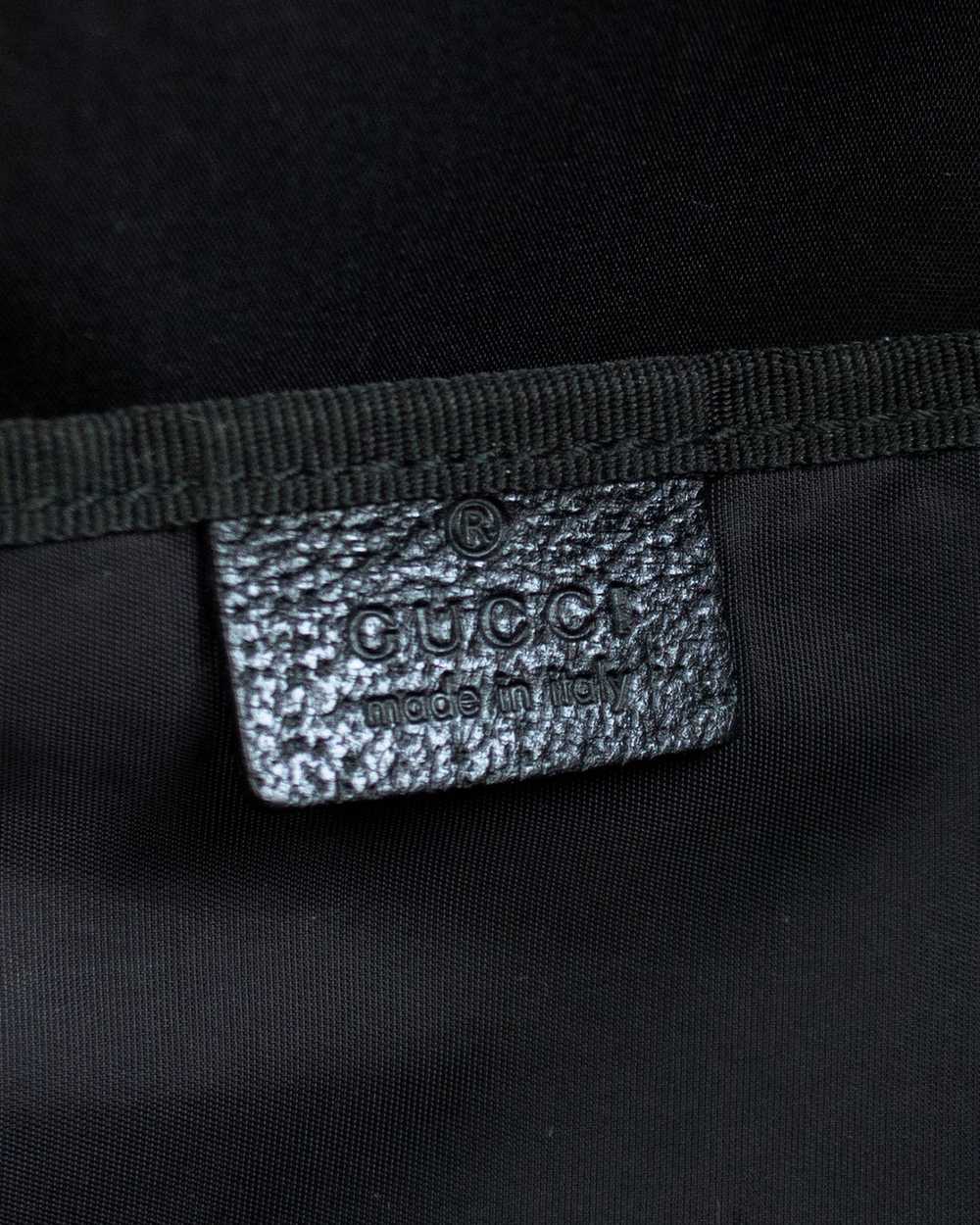 Gucci Black Monogram Canvas Diaper Bag - image 7