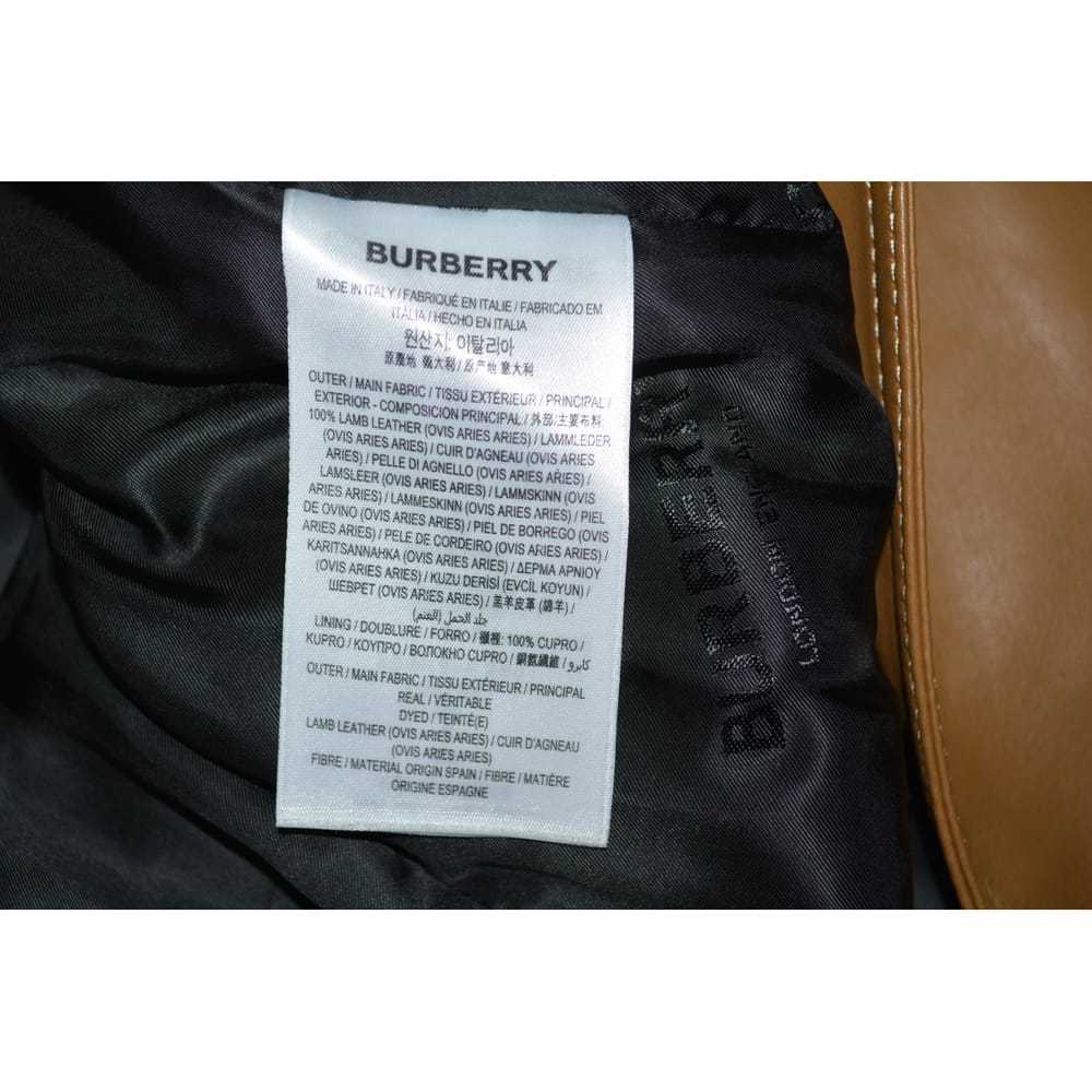 Burberry Leather trench coat - image 10