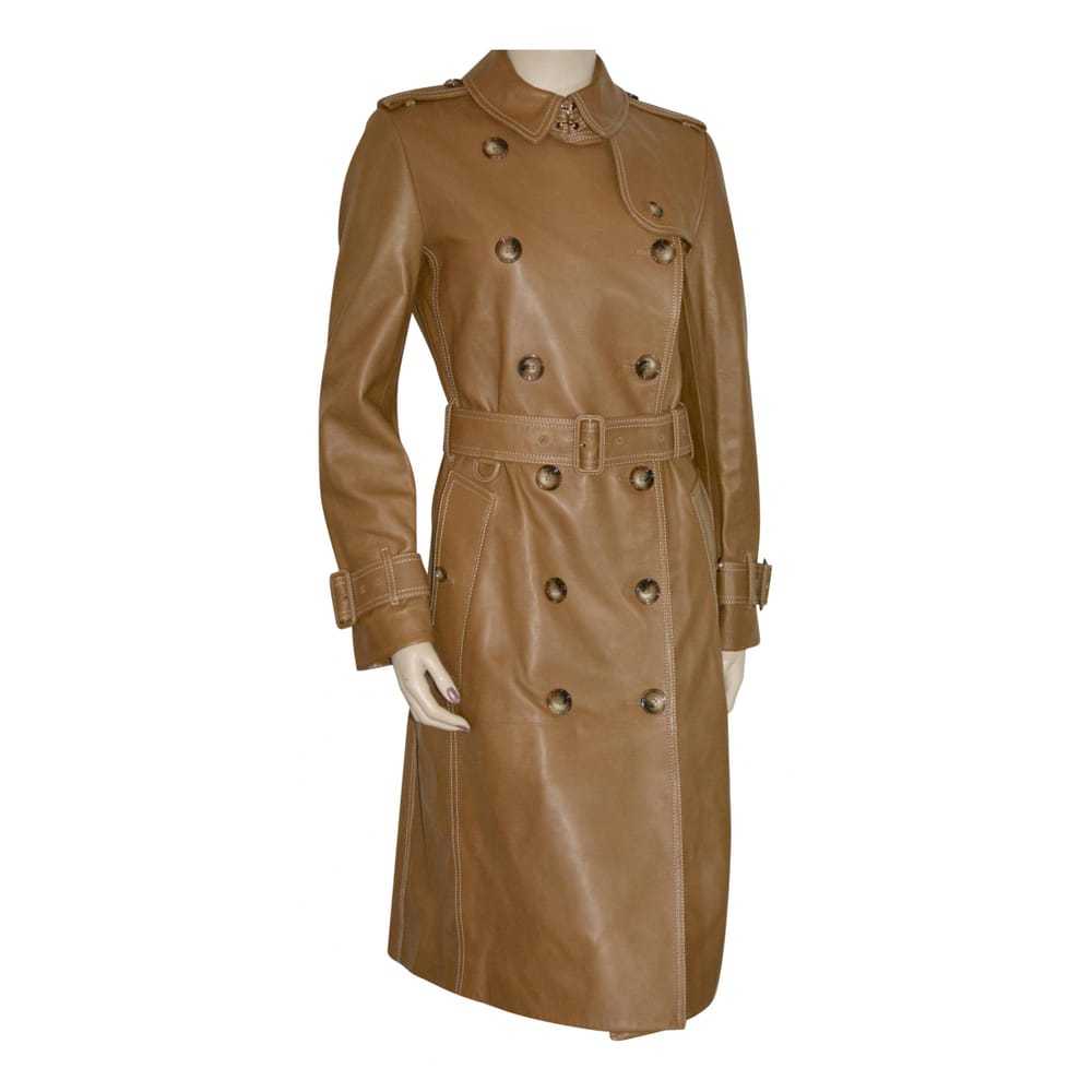 Burberry Leather trench coat - image 1