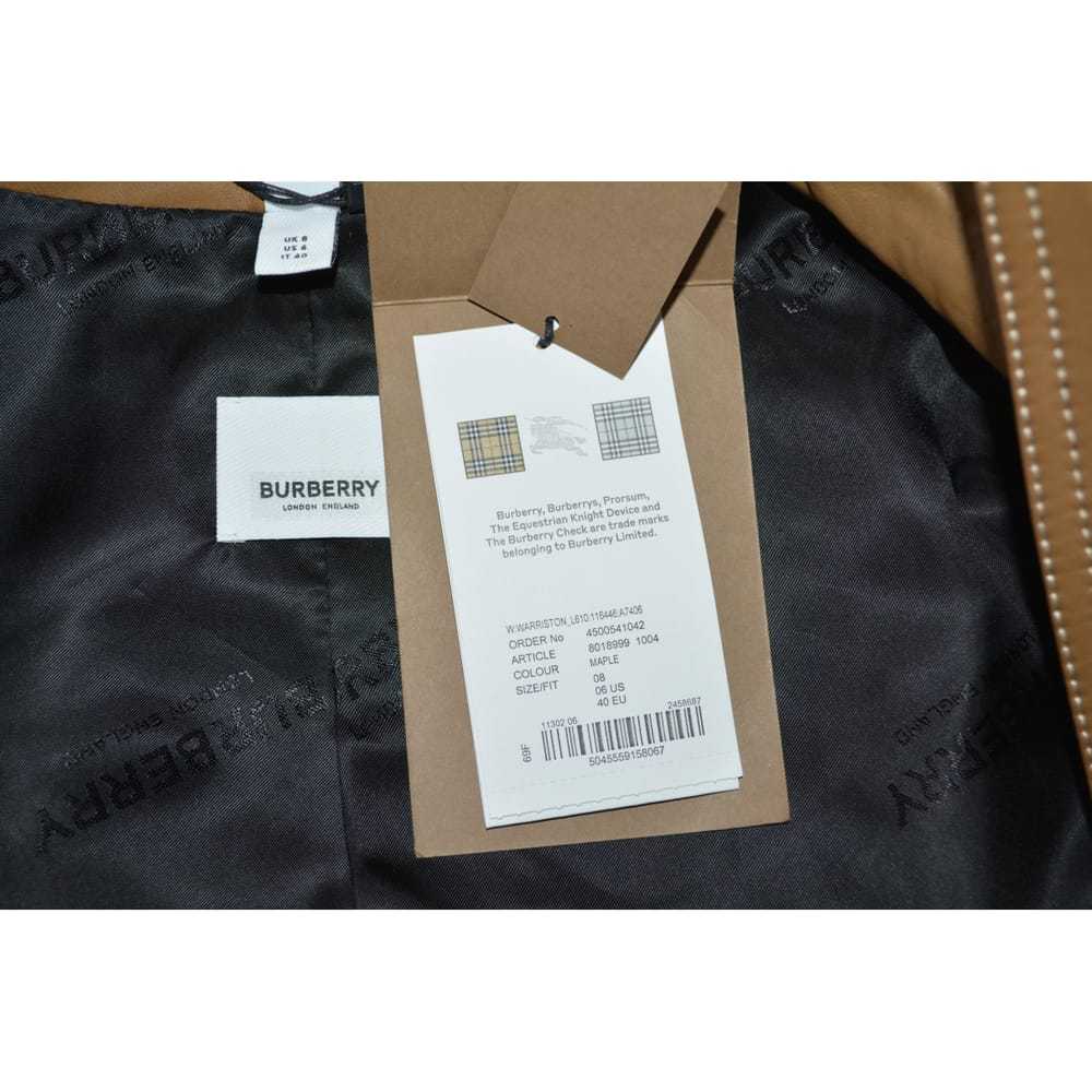 Burberry Leather trench coat - image 2