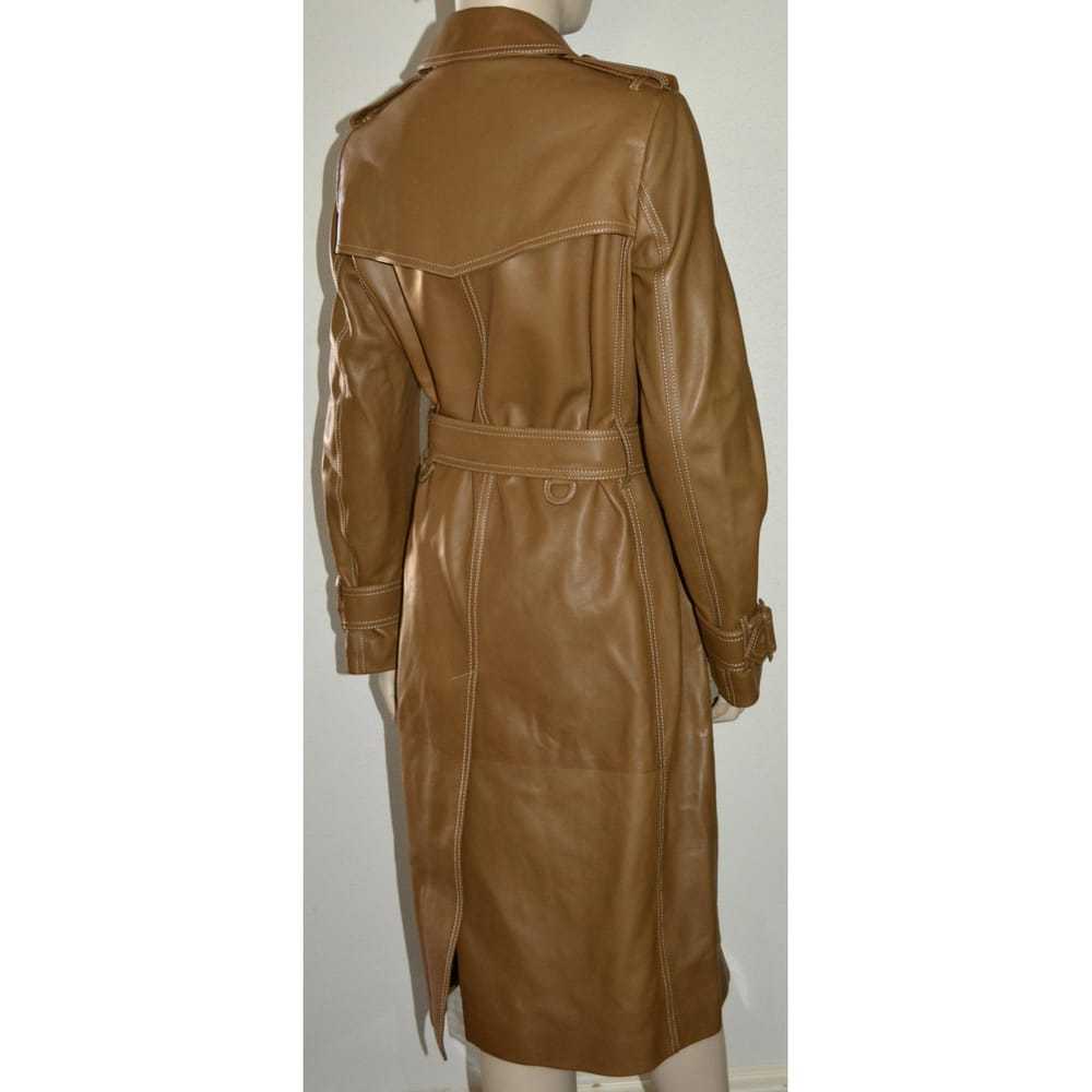 Burberry Leather trench coat - image 6