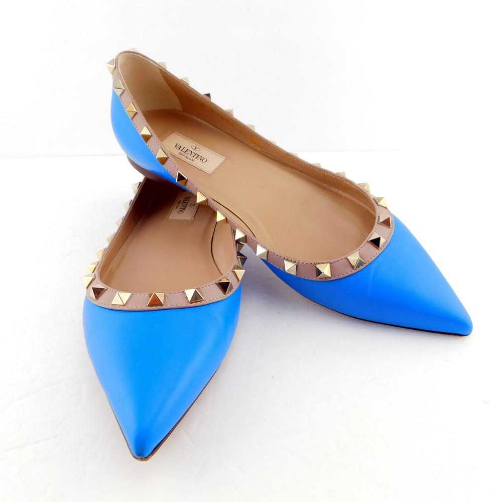 Valentino Garavani Leather ballet flats - image 2