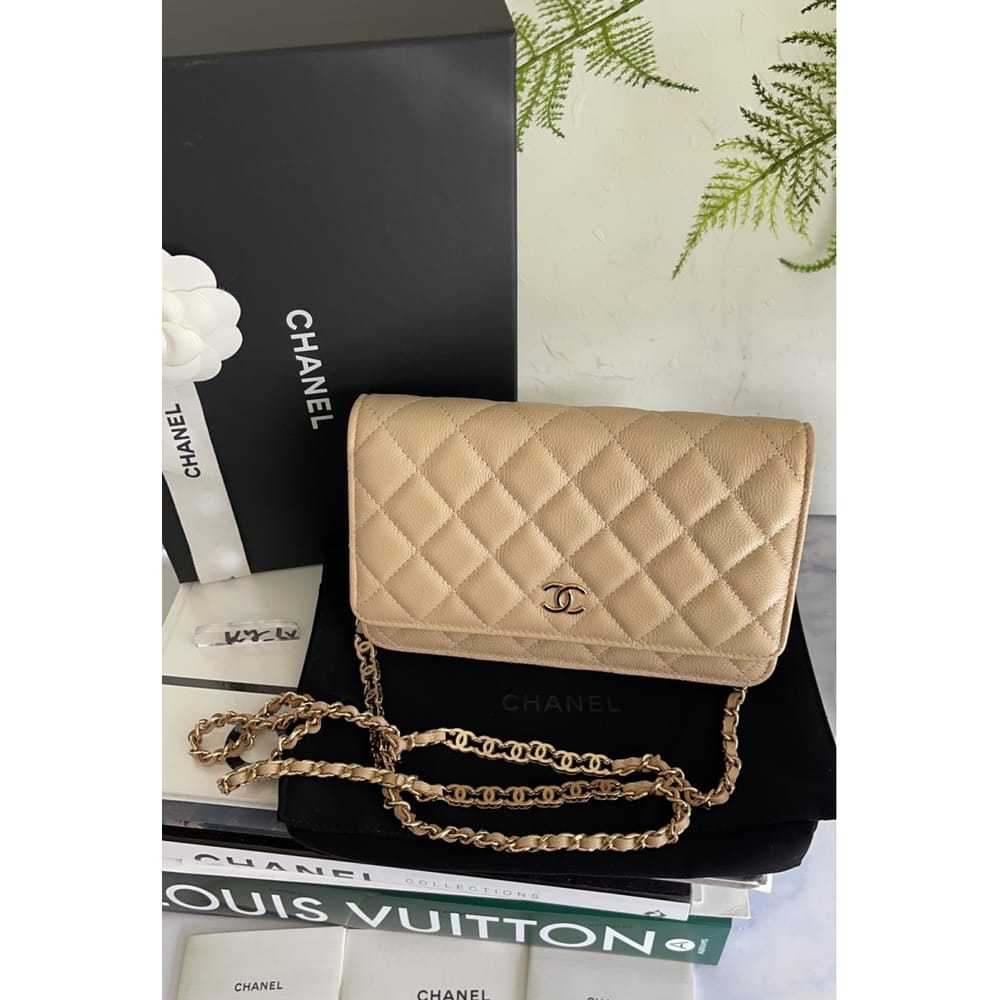 Chanel Wallet On Chain Timeless/Classique leather… - image 8