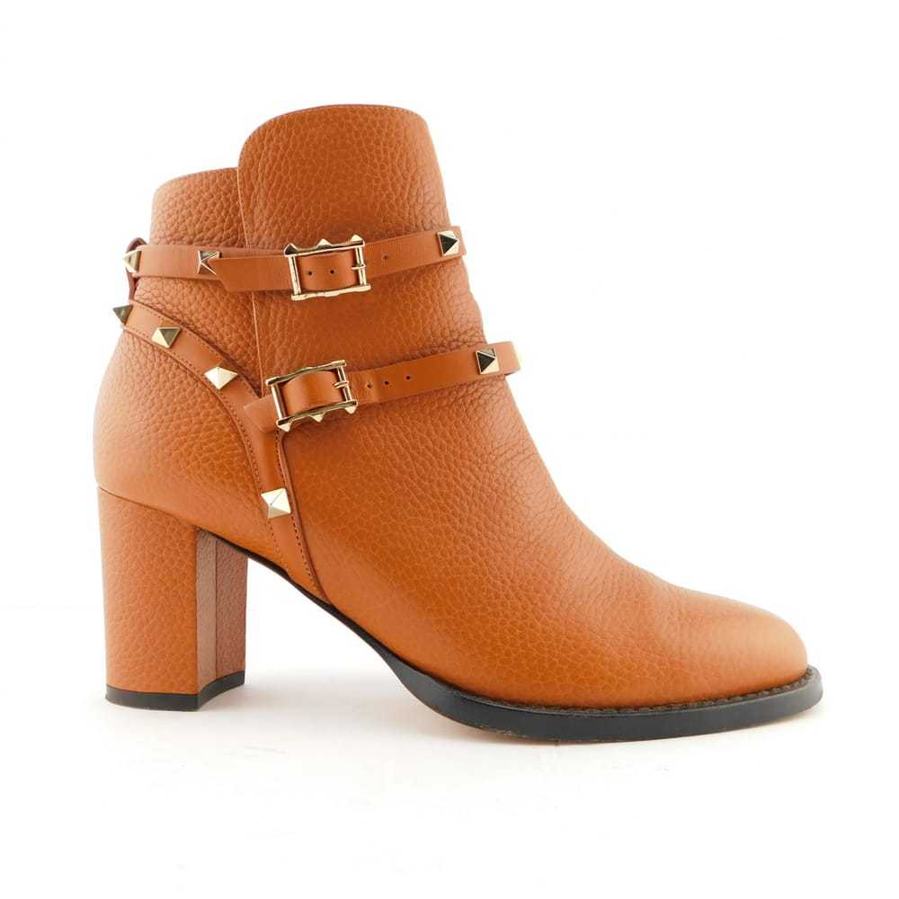 Valentino Garavani Leather ankle boots - image 1