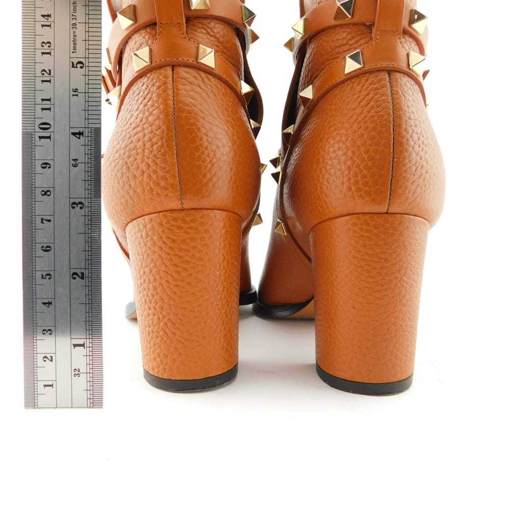 Valentino Garavani Leather ankle boots - image 8