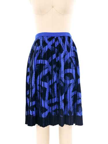 Missoni Pleated Knit Skirt