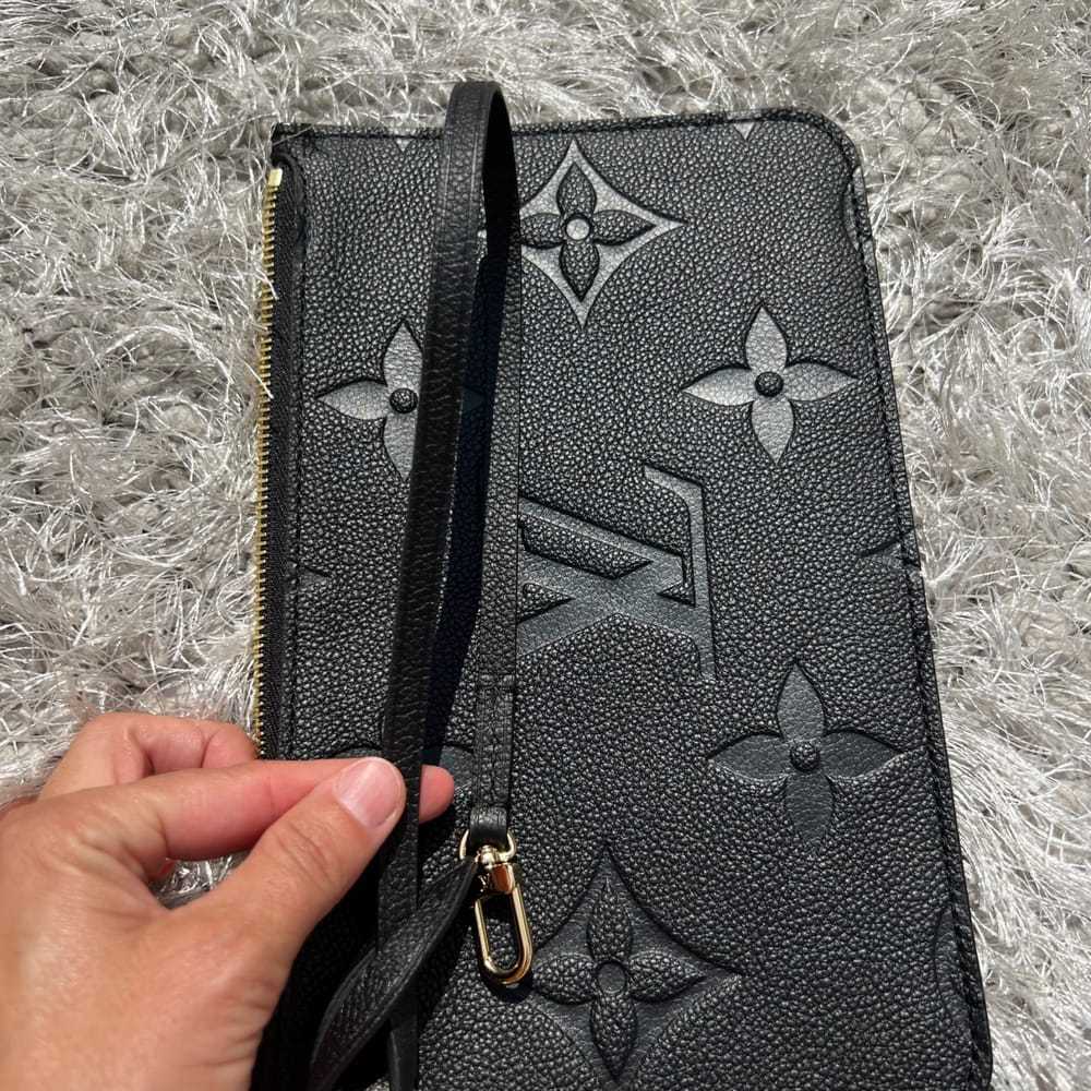 Louis Vuitton Neverfull leather clutch bag - image 11