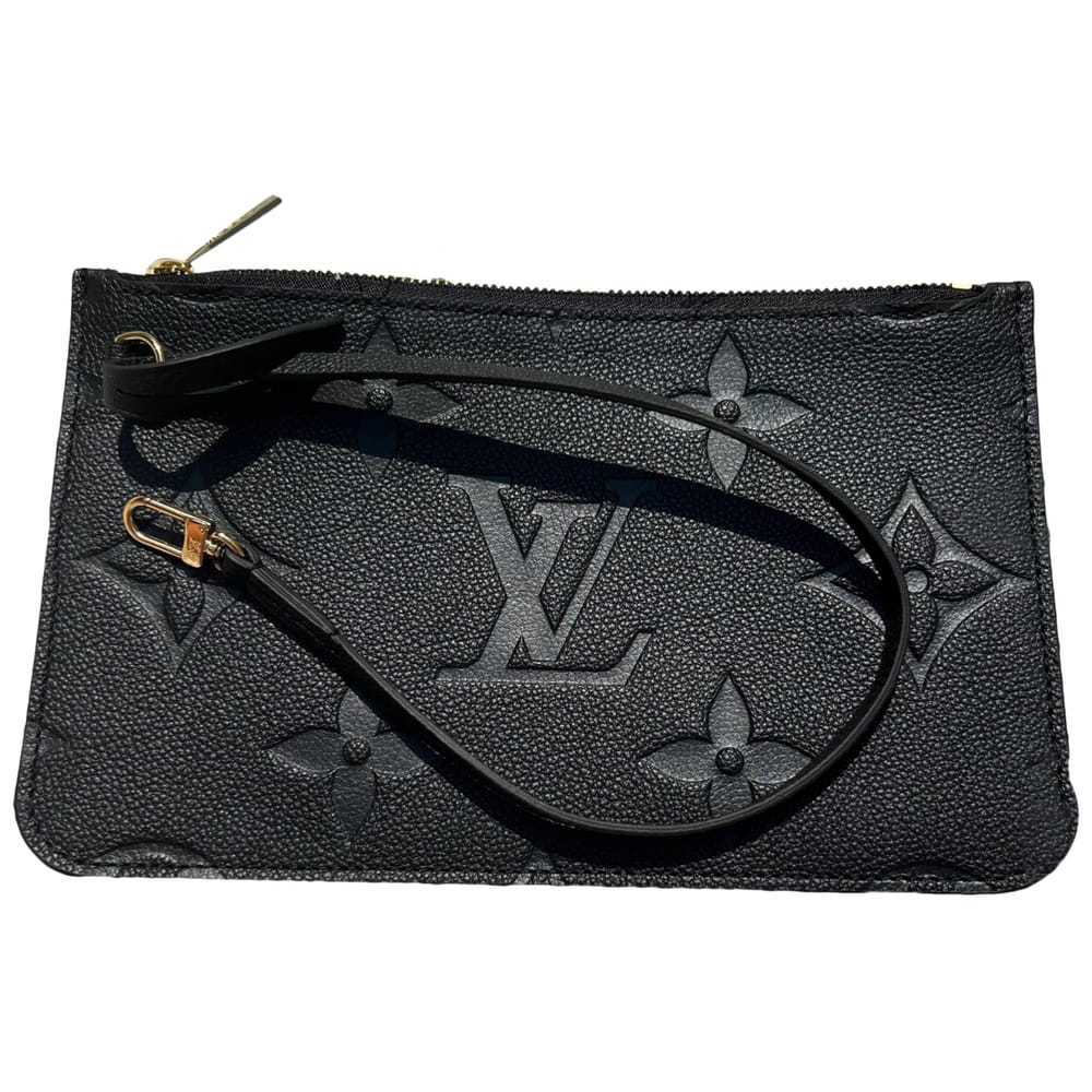 Louis Vuitton Neverfull leather clutch bag - image 1