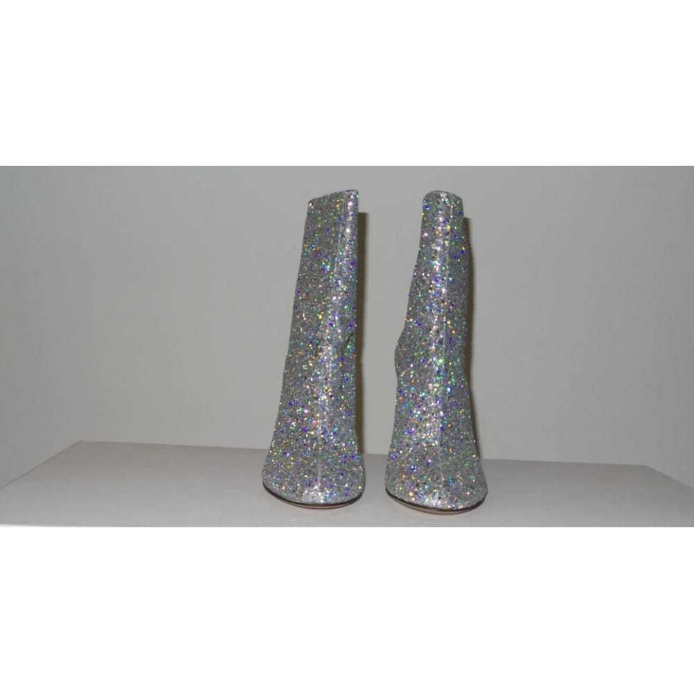 Maison Martin Margiela Glitter ankle boots - image 5