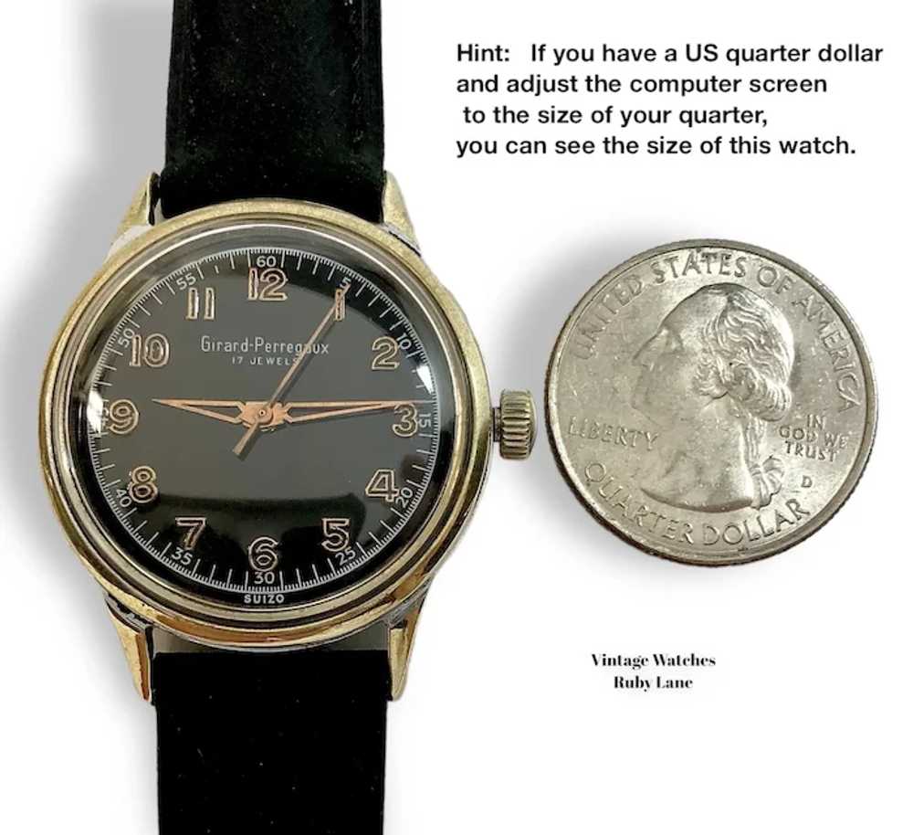 1947 Girard-Perregaux Military-Inspired Watch - image 9