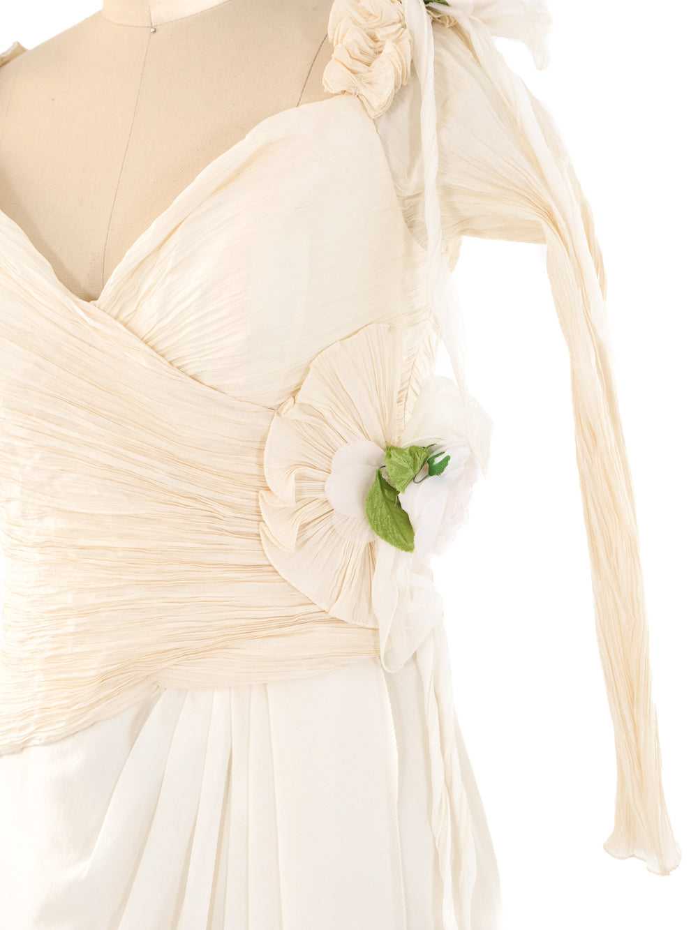 Zandra Rhodes Floral Embellished Dress - image 4