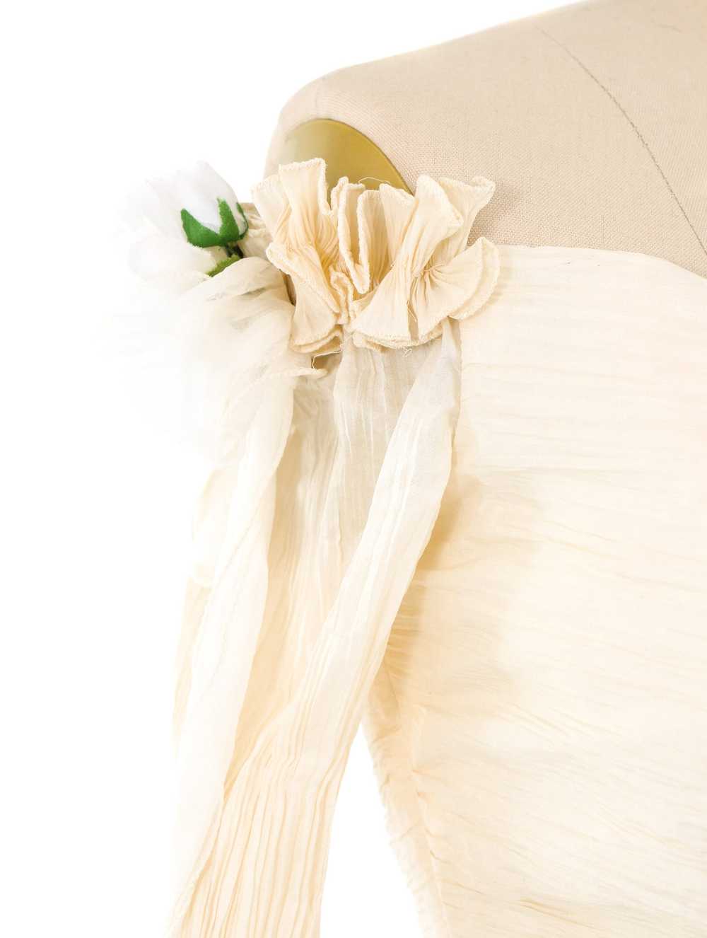 Zandra Rhodes Floral Embellished Dress - image 7