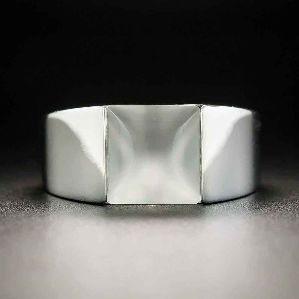 Cartier Chalcedony Tank Ring - image 1