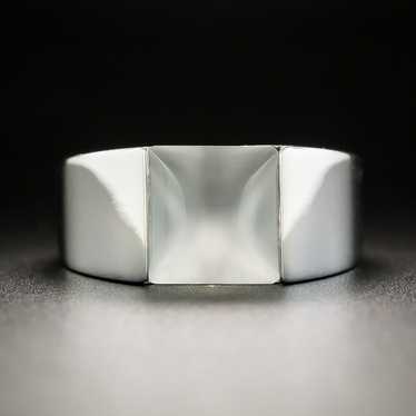 Cartier Chalcedony Tank Ring - image 1