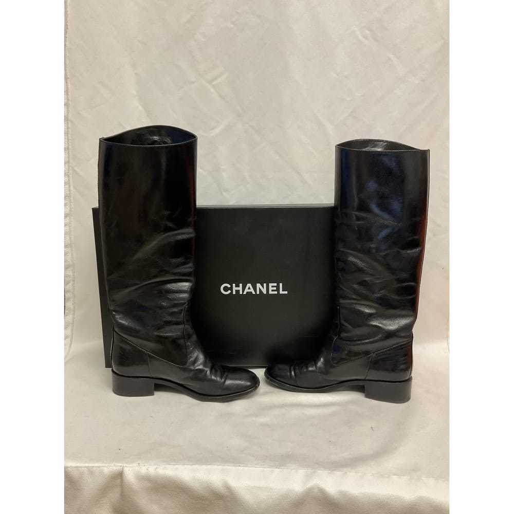 Chanel Leather boots - image 7