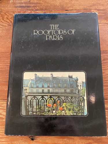 The Rooftops of Paris 1976 RARE Hardcover Book