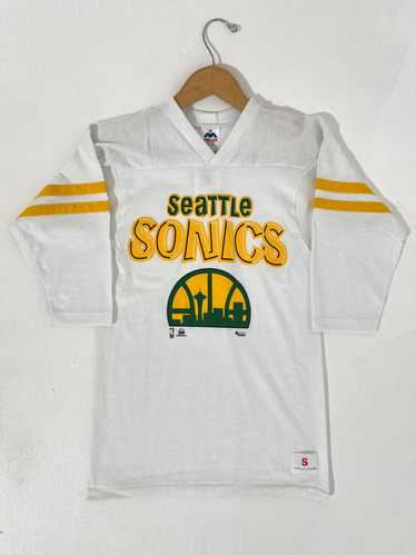 Vintage 1980s Seattle Super Sonics 3/4 T-Shirt