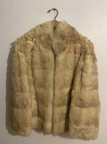 ジャケット・アウター 60's Vintage rabbit fur Foodie JKT Beige Vintage 80's White Rabbit Fur Jacket — Star Struck Vintage