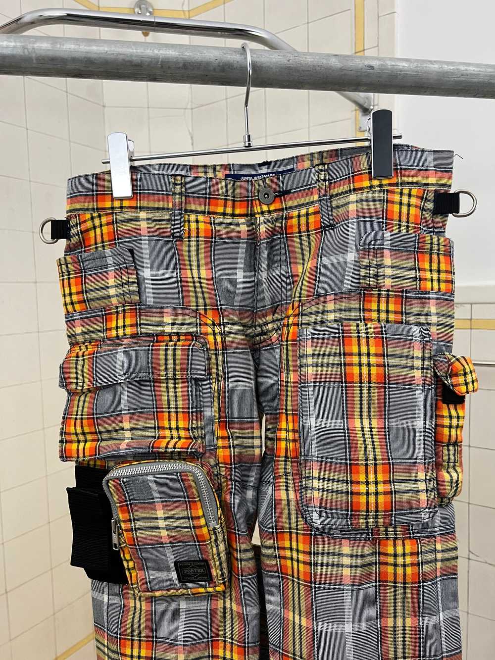 ss2005 Junya Watanabe x Porter Plaid Cargo Shorts… - image 2
