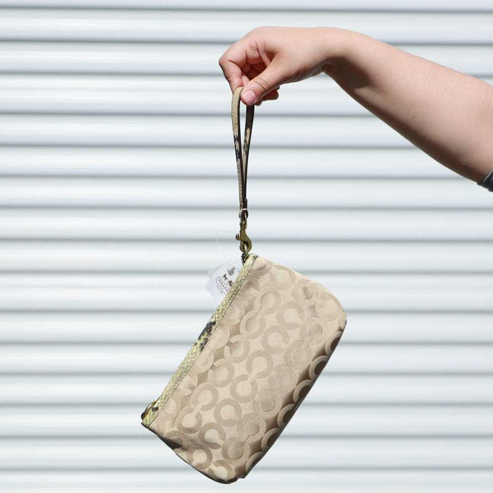 Coach Cloth clutch bag - image 3