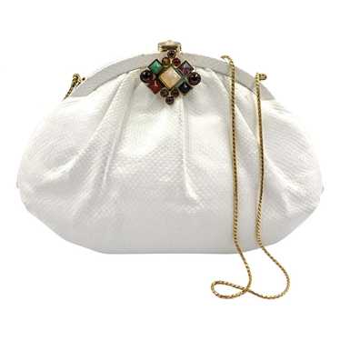 Judith Leiber Leather clutch bag - image 1