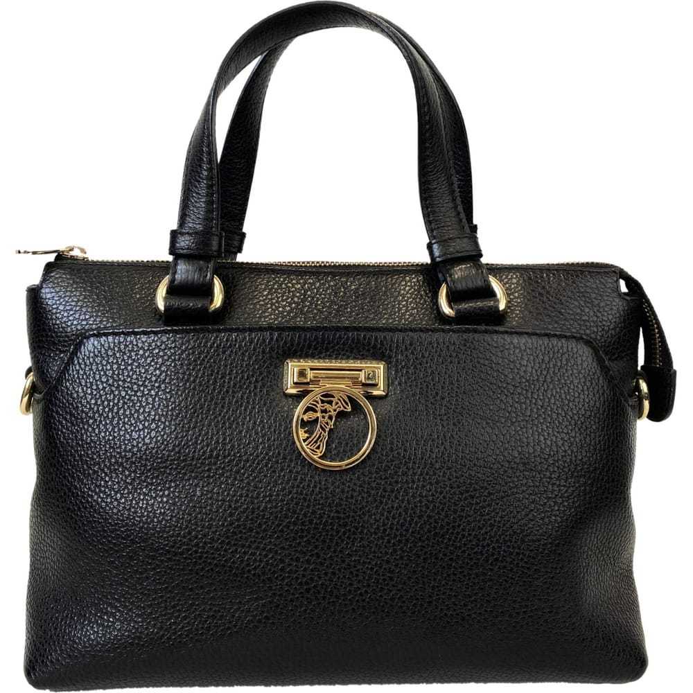 Versace Crossbody leather satchel - image 5