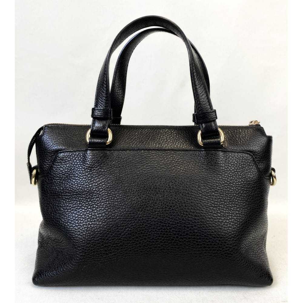 Versace Crossbody leather satchel - image 7