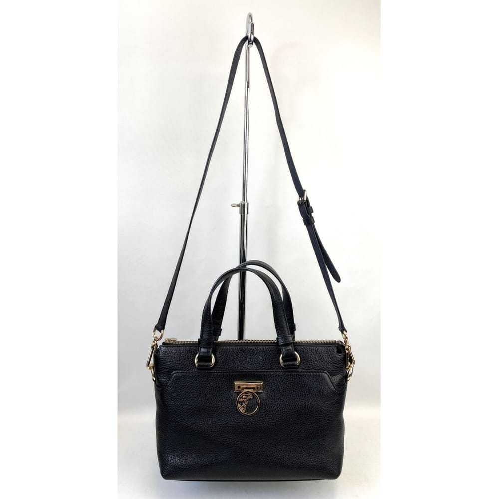 Versace Crossbody leather satchel - image 8