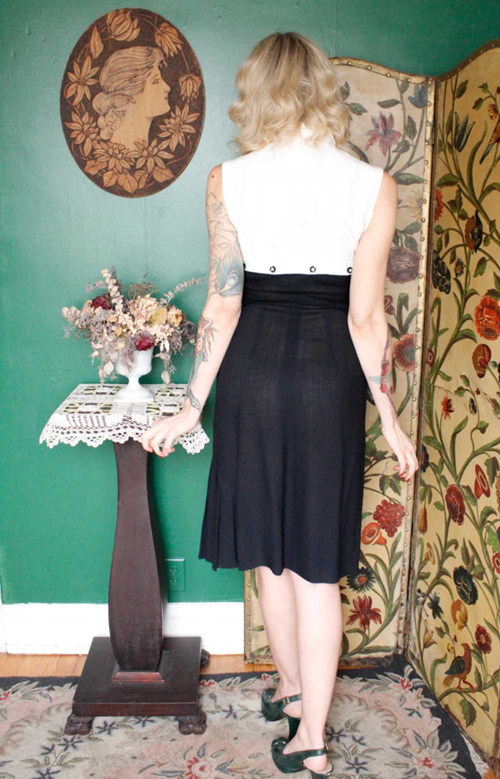 1950s 2pc Hal-Mar Cocktail Dress - Small - image 7