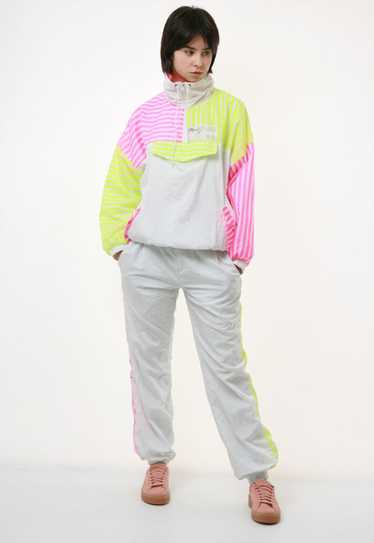 Pattern Anorak Suit Sportsuit Shell Jacket and Tr… - image 1