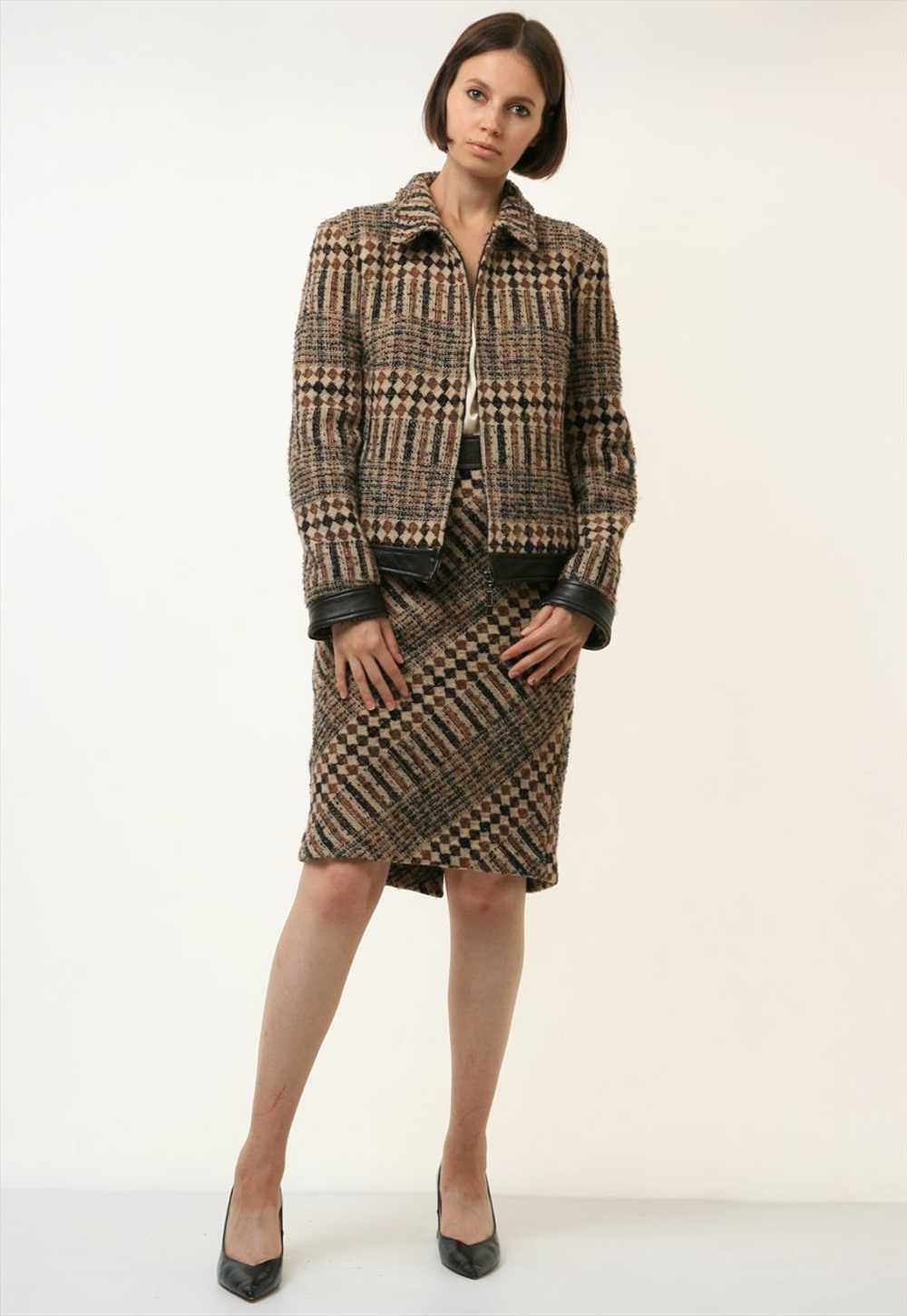 Missoni All in One Woman Skirt and Check Blazer S… - image 1