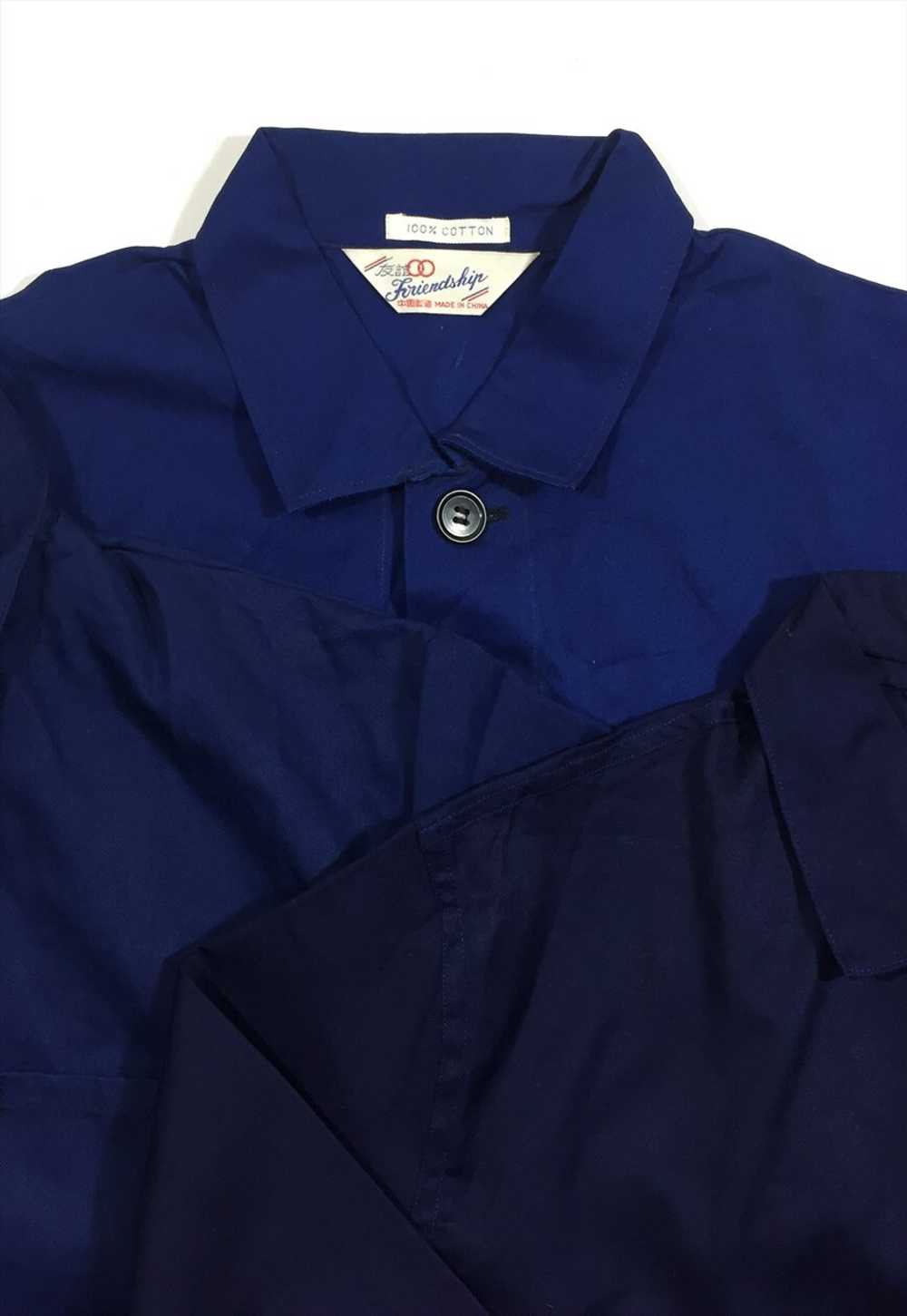 Vintage Workwear Jacket Utility French EU Chore W… - image 5