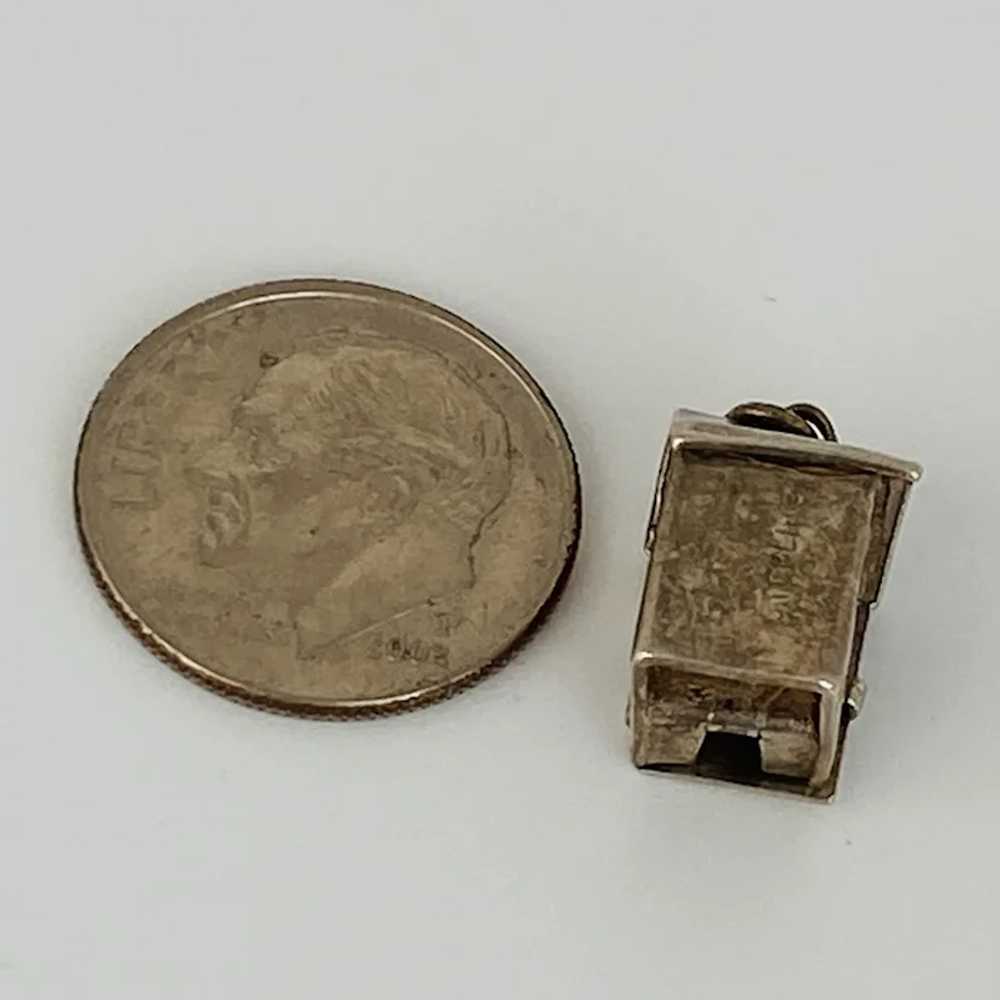 Occupied Out-House Moving Vintage Charm Sterling … - image 3