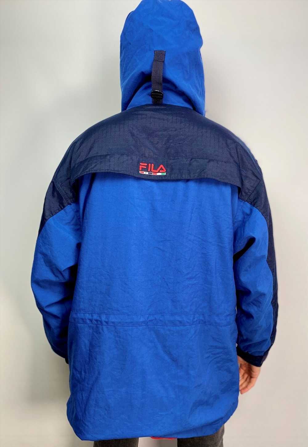 Vintage Fila Expedition puffer jacket/coat with h… - image 4