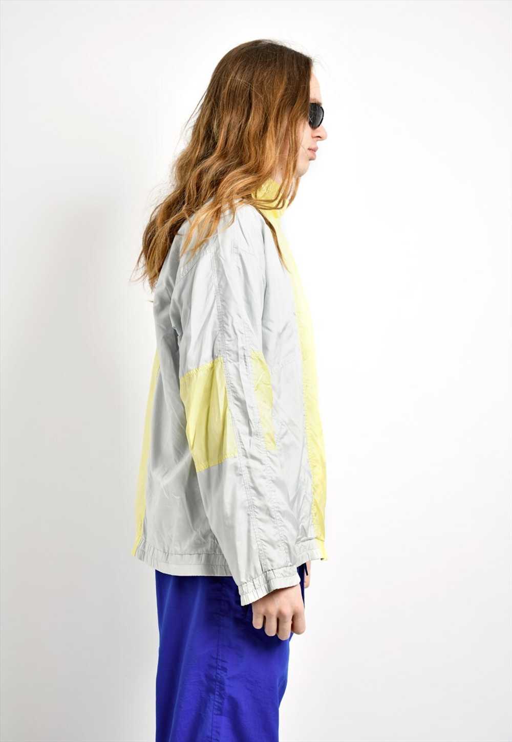 PUMA 90s jacket ivory white yellow retro vintage … - image 3