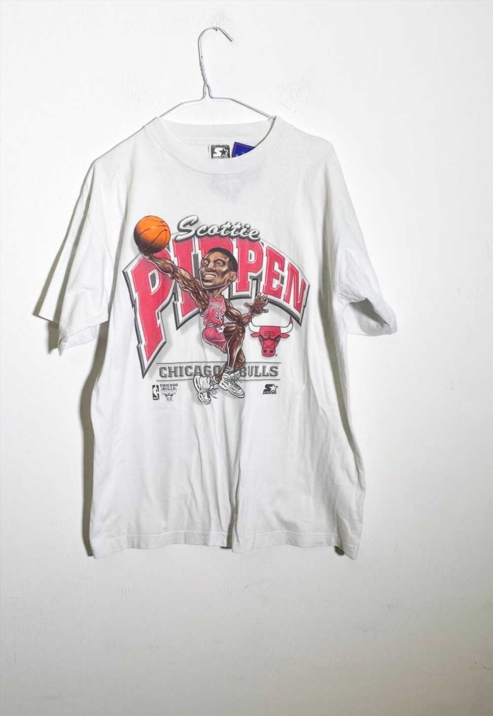 Vintage 90s Scottie Pippen Chicago Bulls t-shirt - image 3