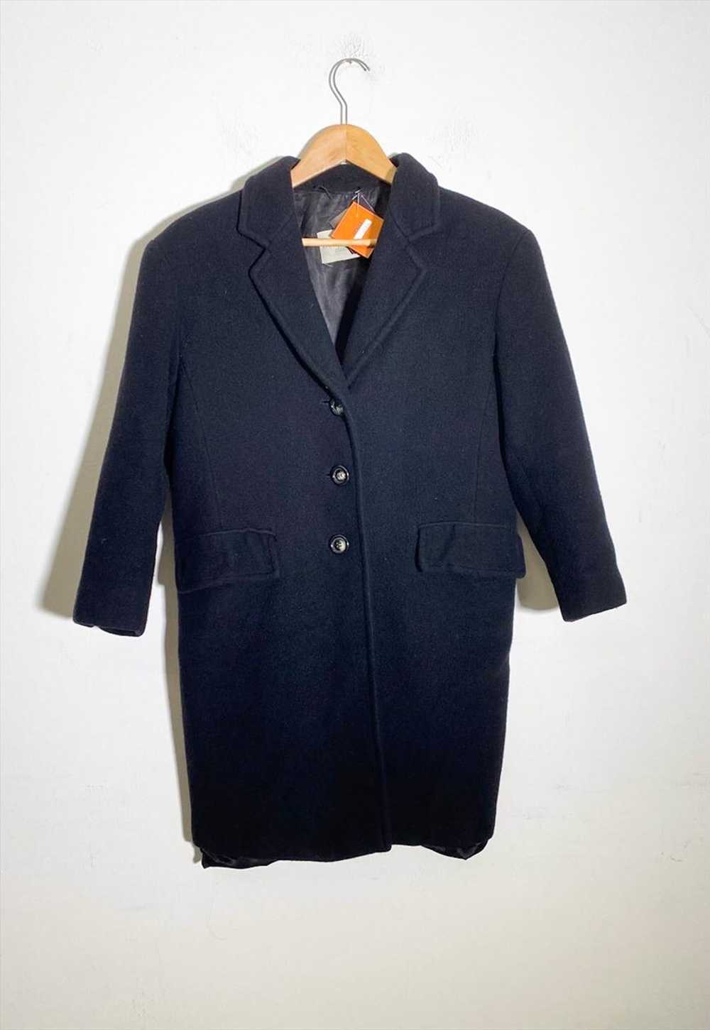 Vintage 90 Max & Co wool black coat - image 4