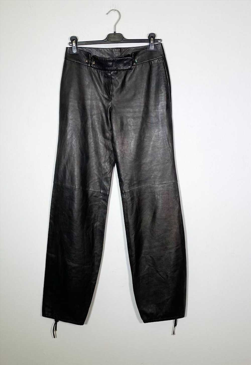 Vintage y2k leather pants - image 5