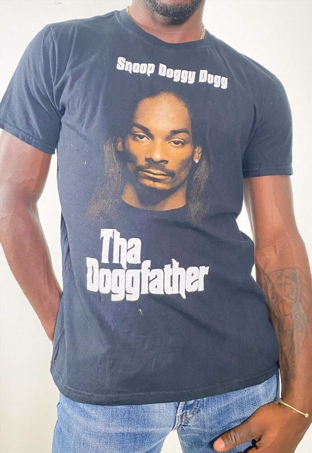 Preloved Snoop Dogg The Dogfather printed t-shirt - image 2