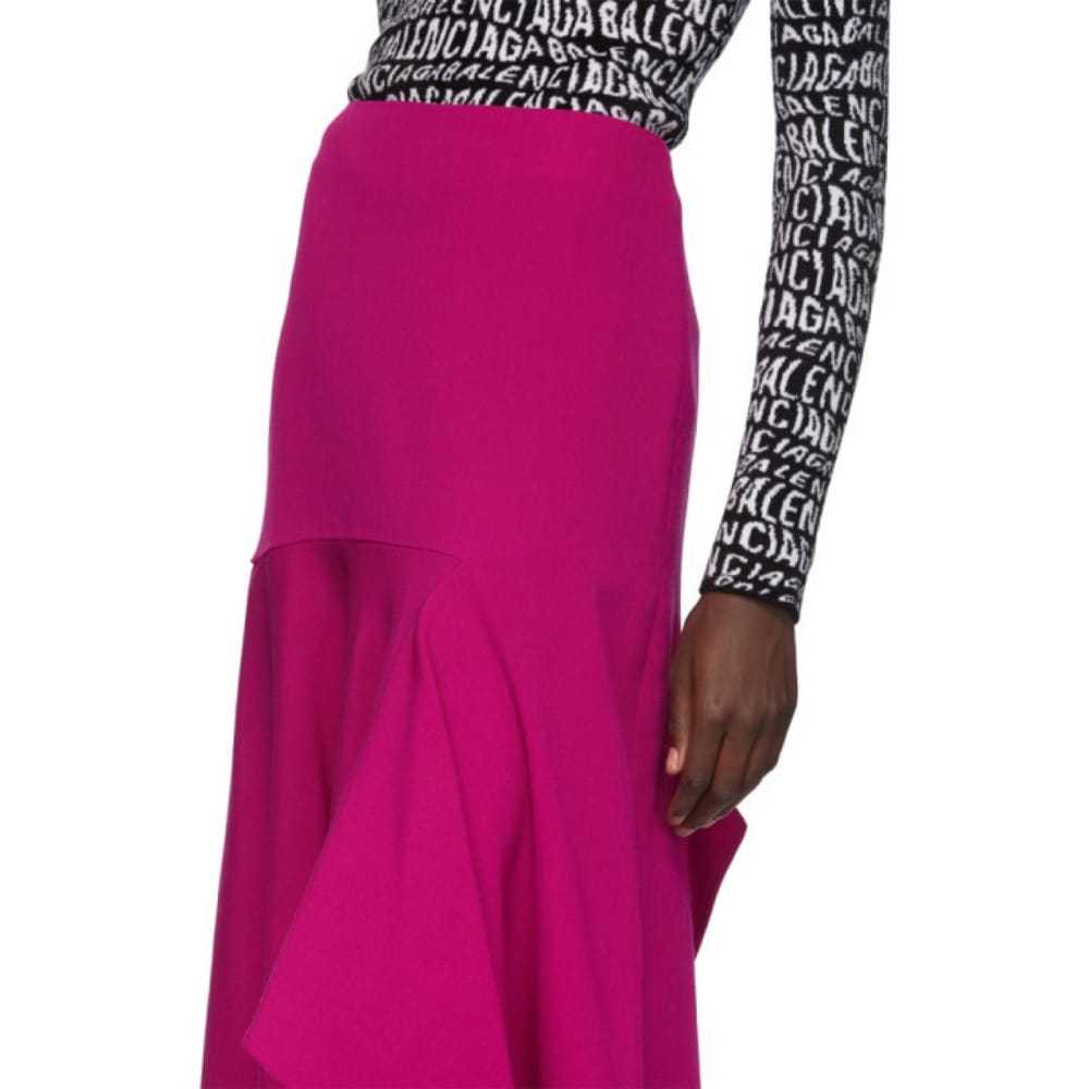 Balenciaga Wool mid-length skirt - image 10