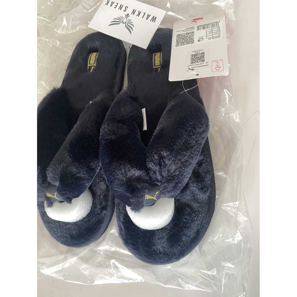 Puma Faux fur flip flops - image 2