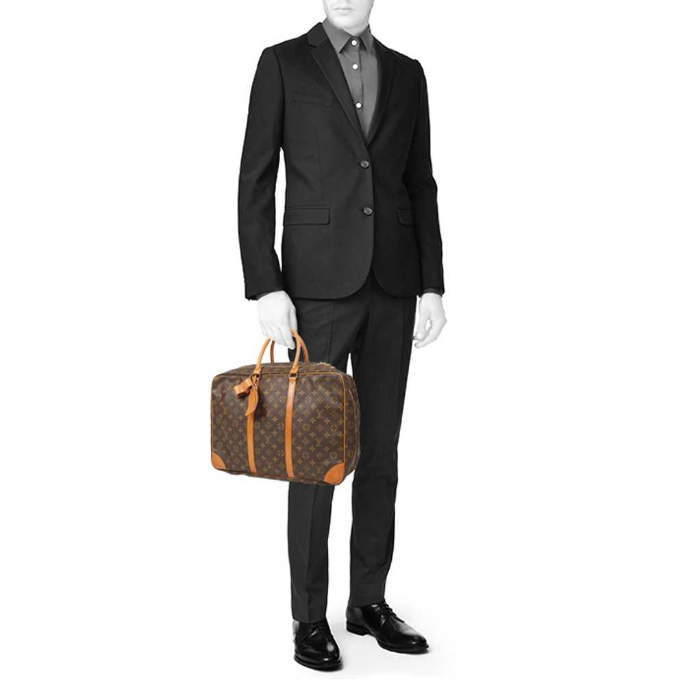 Louis Vuitton Sirius 45 soft suitcase in brown mo… - image 2