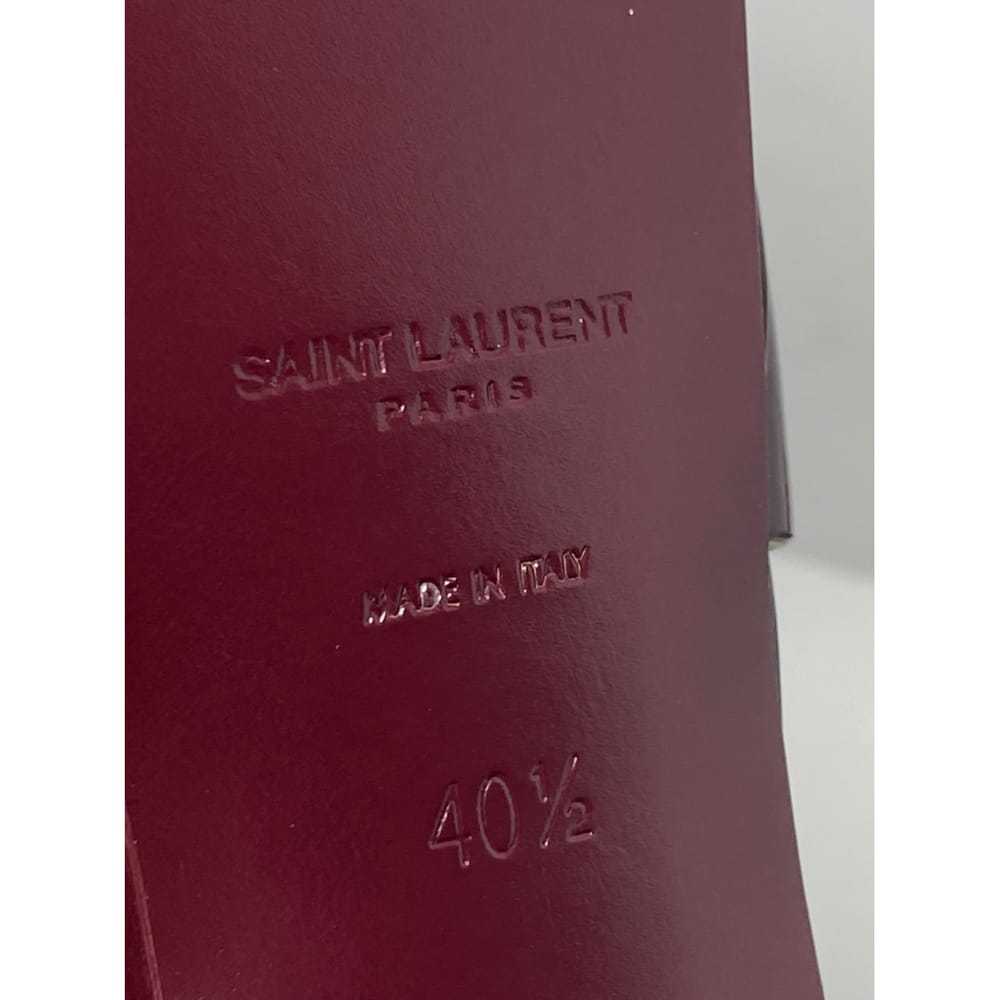 Saint Laurent Patent leather sandals - image 4