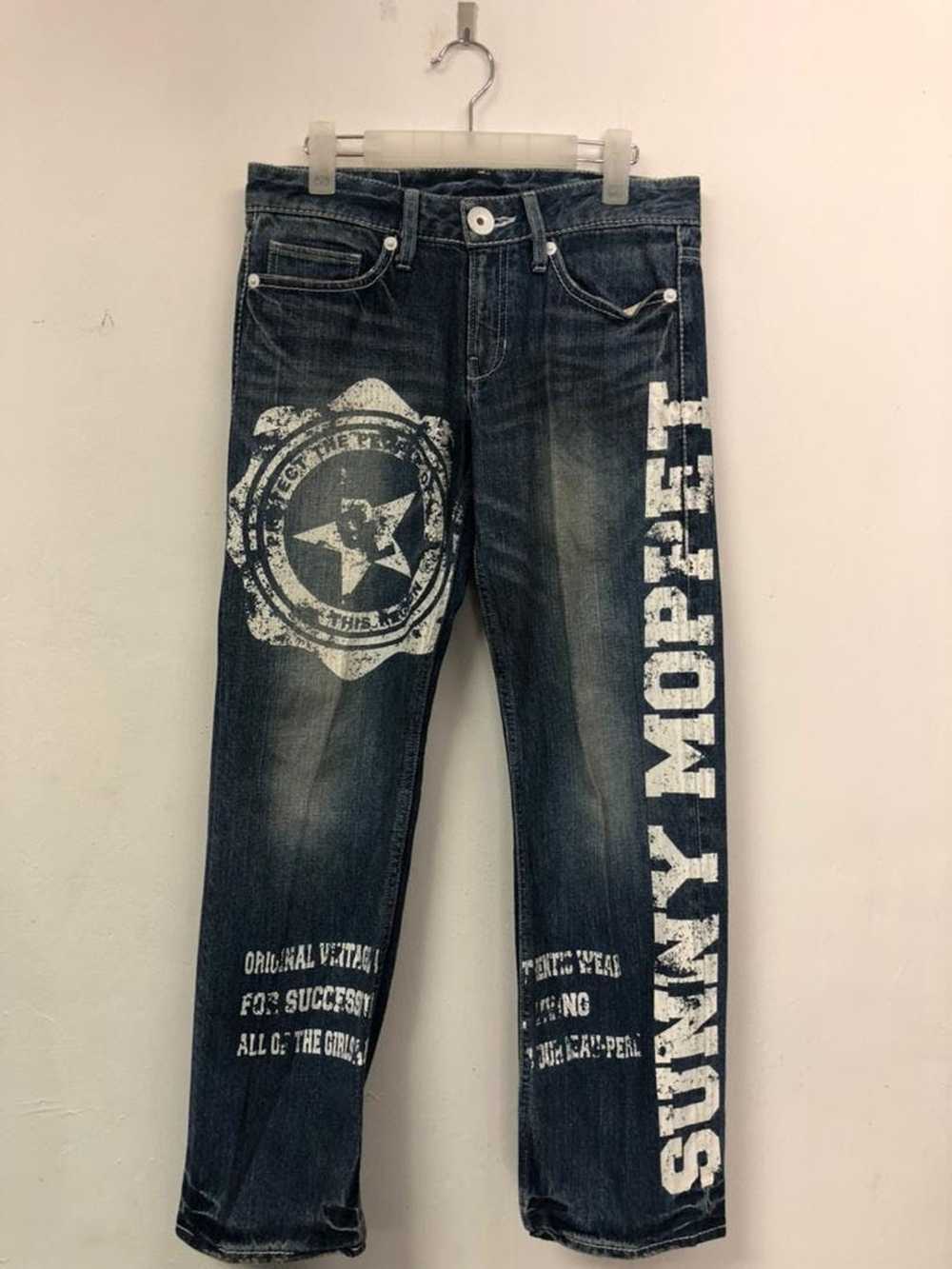 Japanese Brand CO & LU Sunny Mopets Jeans Size 30 - image 1