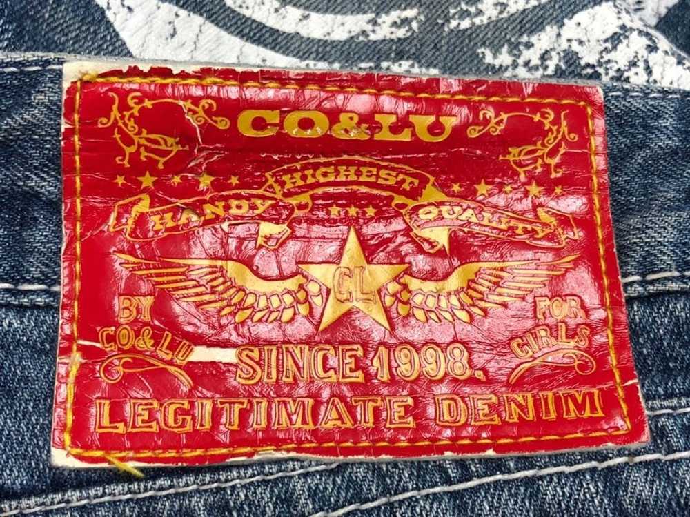 Japanese Brand CO & LU Sunny Mopets Jeans Size 30 - image 6