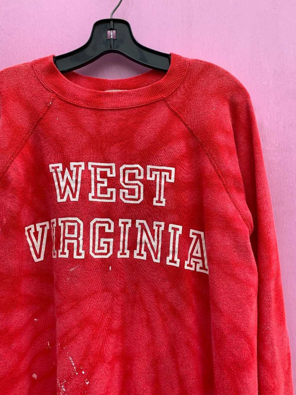 OVERDYED DISTRESSED WEST VIRGINIA PULLOVER CREWNE… - image 5