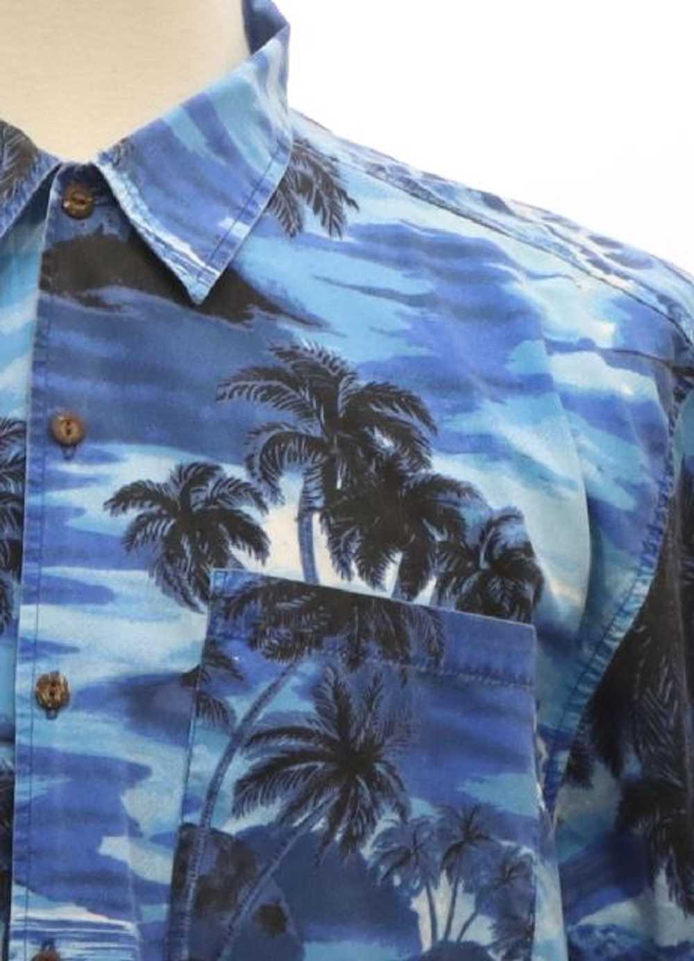 1990's Sideout Mens Cotton Hawaiian Shirt - image 2