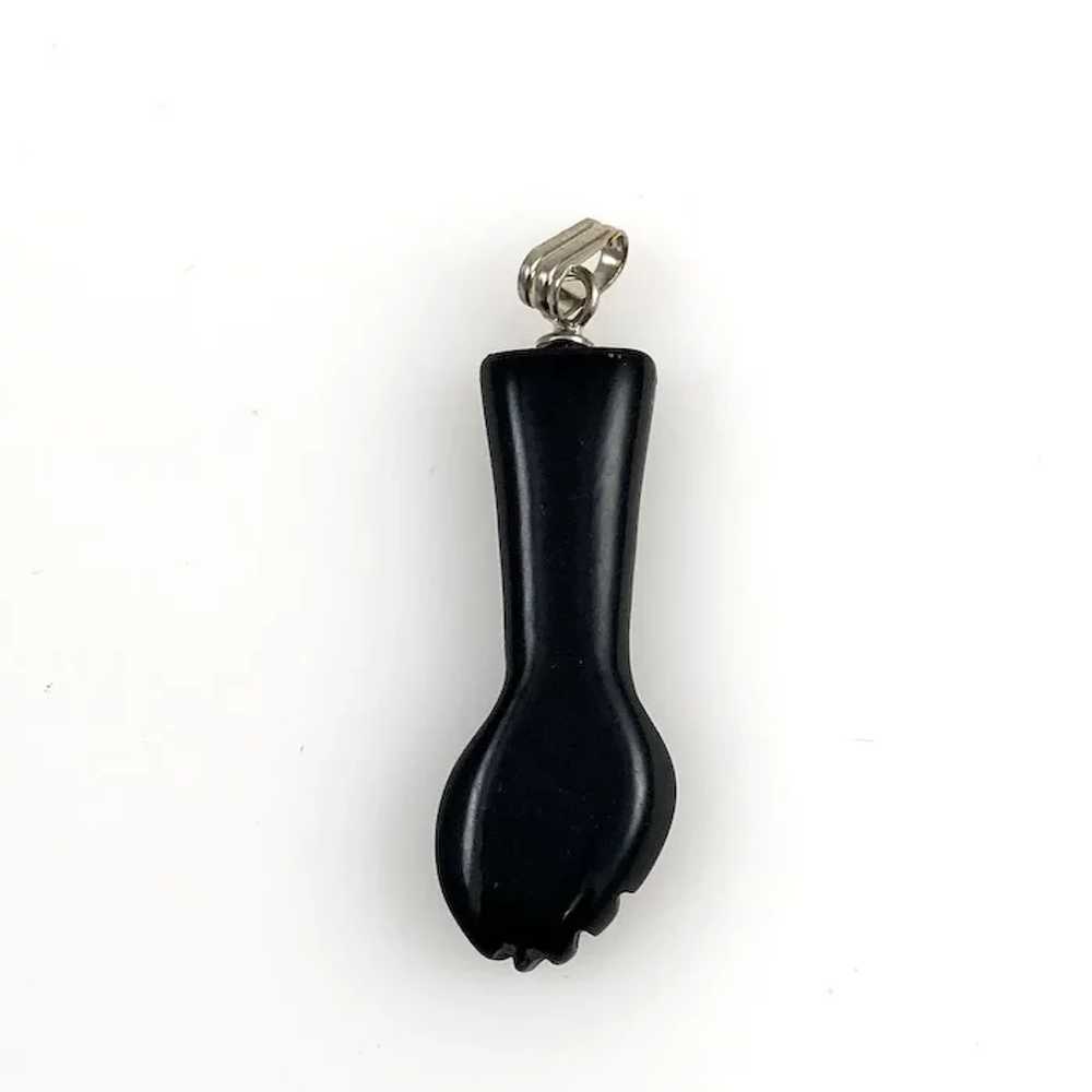 Black Azabache Figa Fist Pendants - Lucky Amulets - image 5