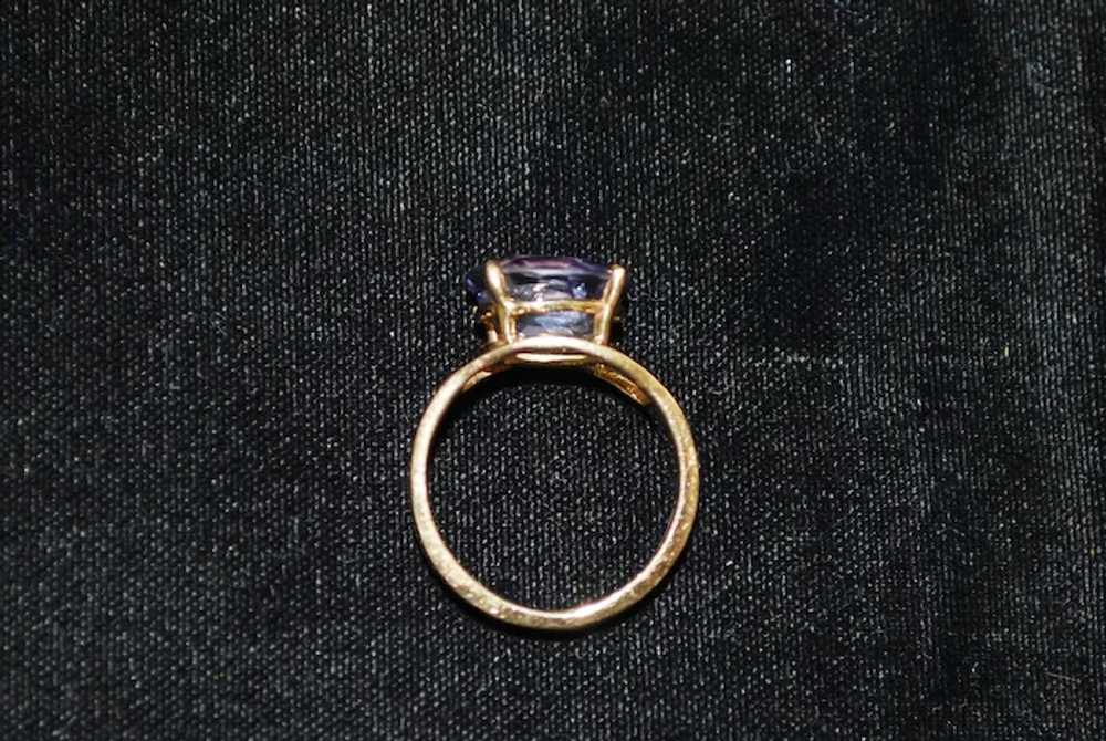 14K Iolite Ring - image 4