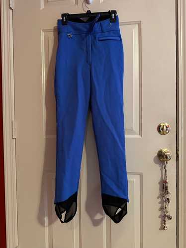 Vintage Tyrolia Blue Wool Blend Snow Pants Size 10